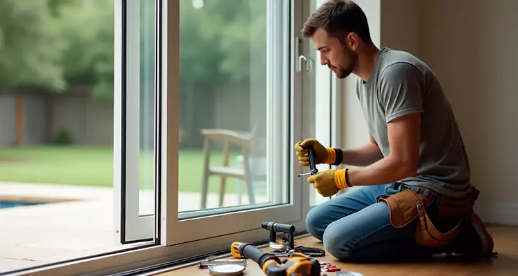 Squeaky Sliding Patio Doors in Melbourne, FL